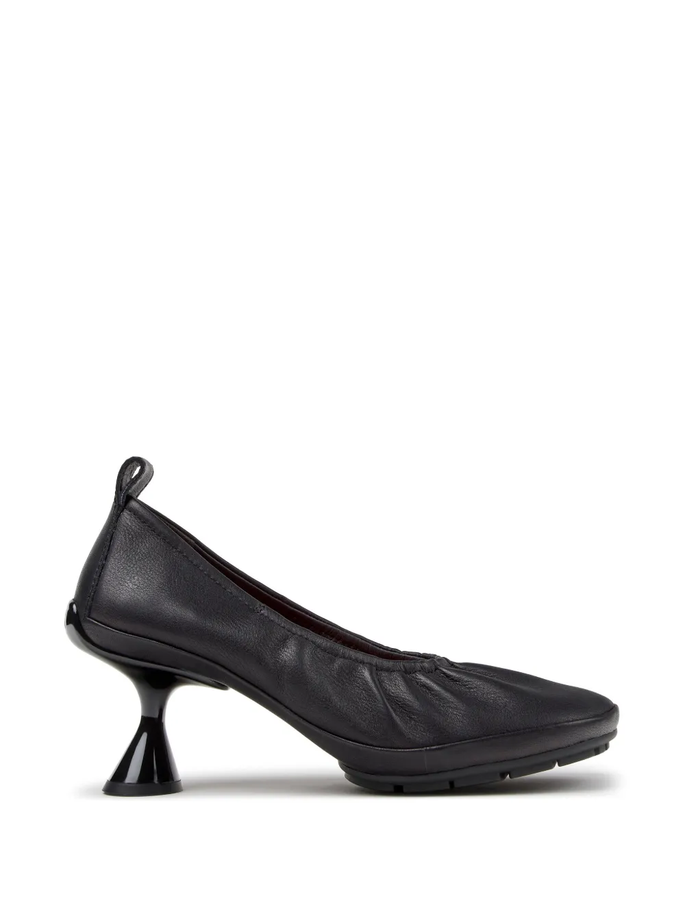 Camper Right Left leather pumps Zwart