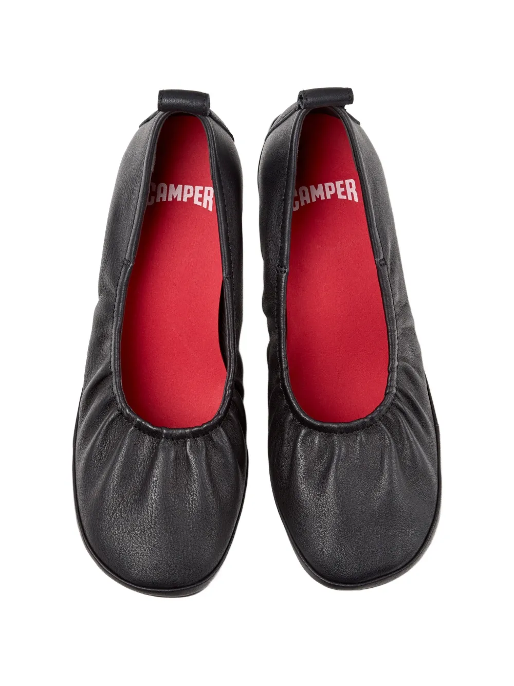 Camper Right Left leather pumps Zwart