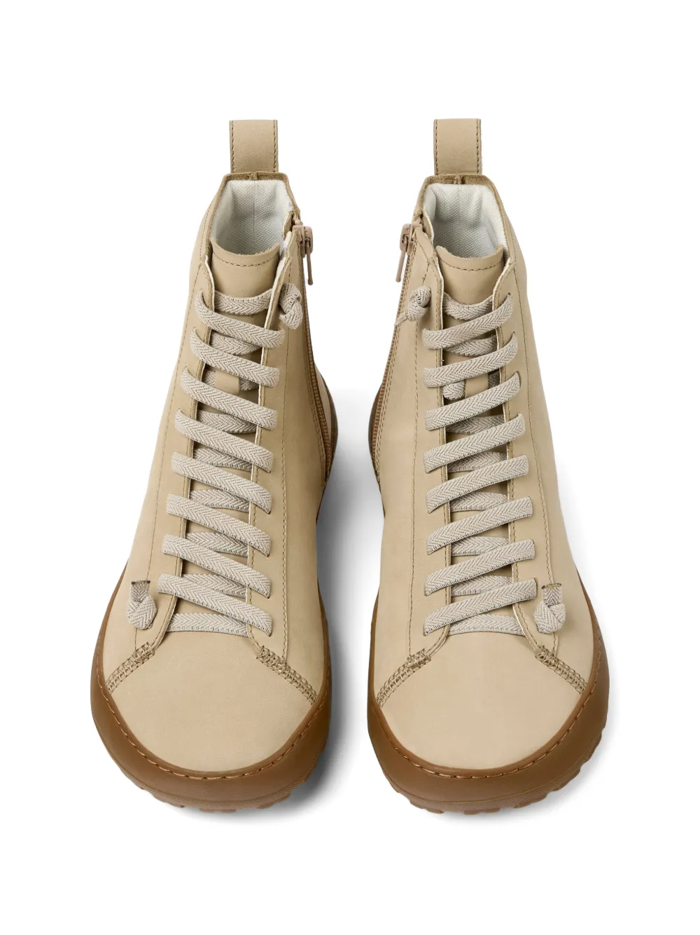 Camper Peu Serra enkellaarzen Beige
