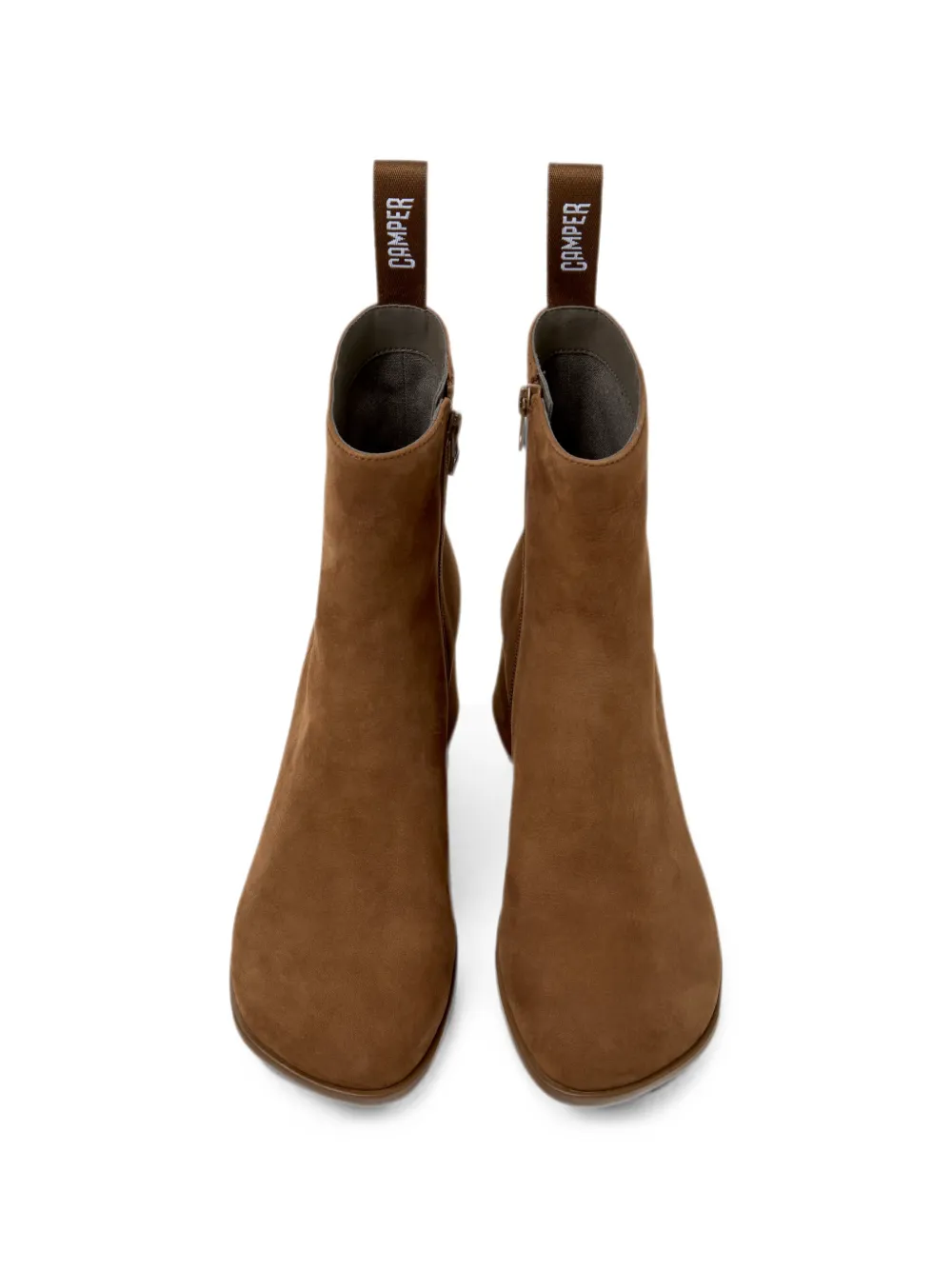 Camper Kora suede ankle boots Bruin
