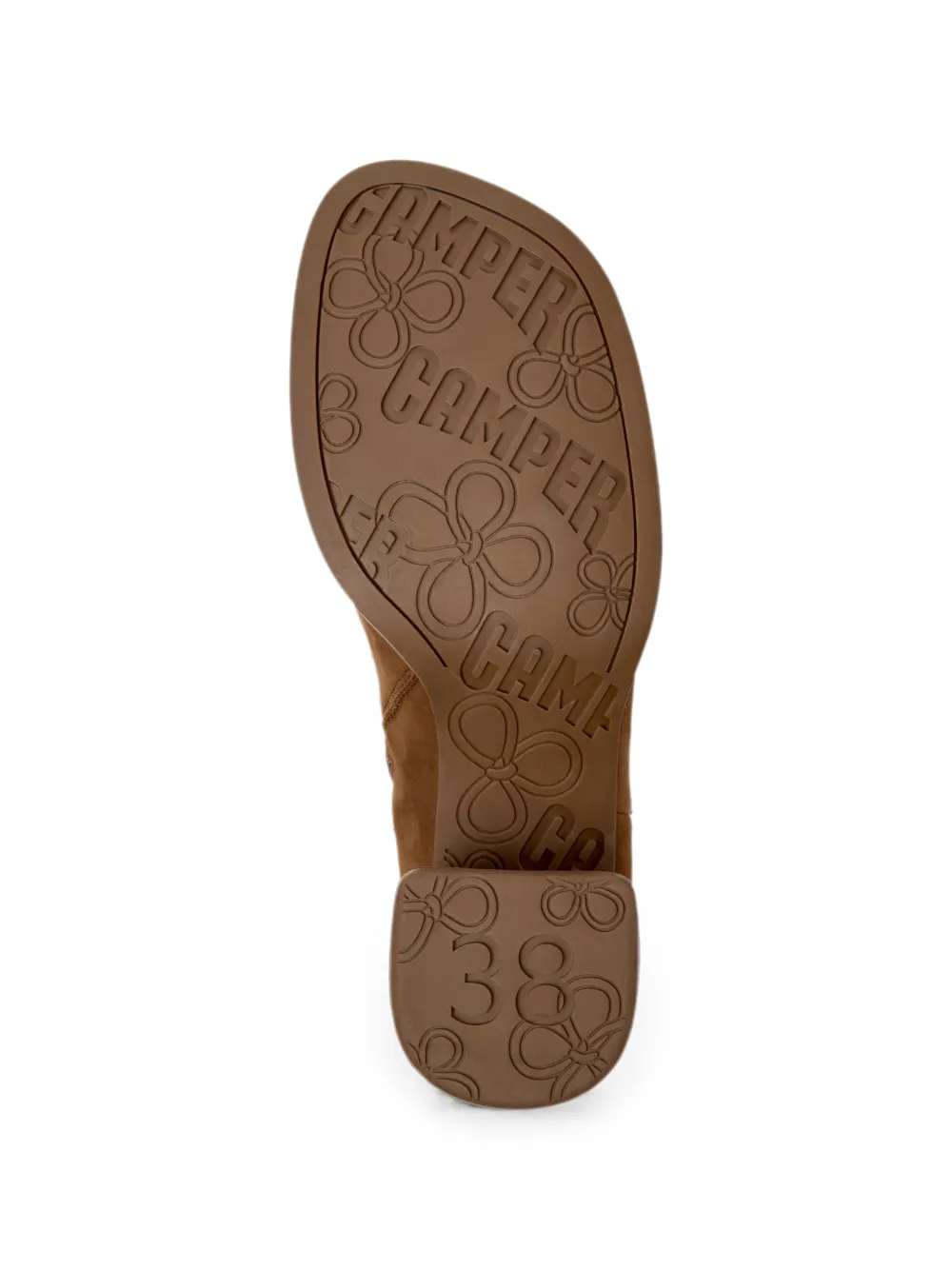 Camper Kora suede ankle boots Bruin