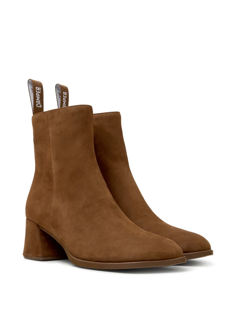 Camper Kora suede ankle boots Bruin