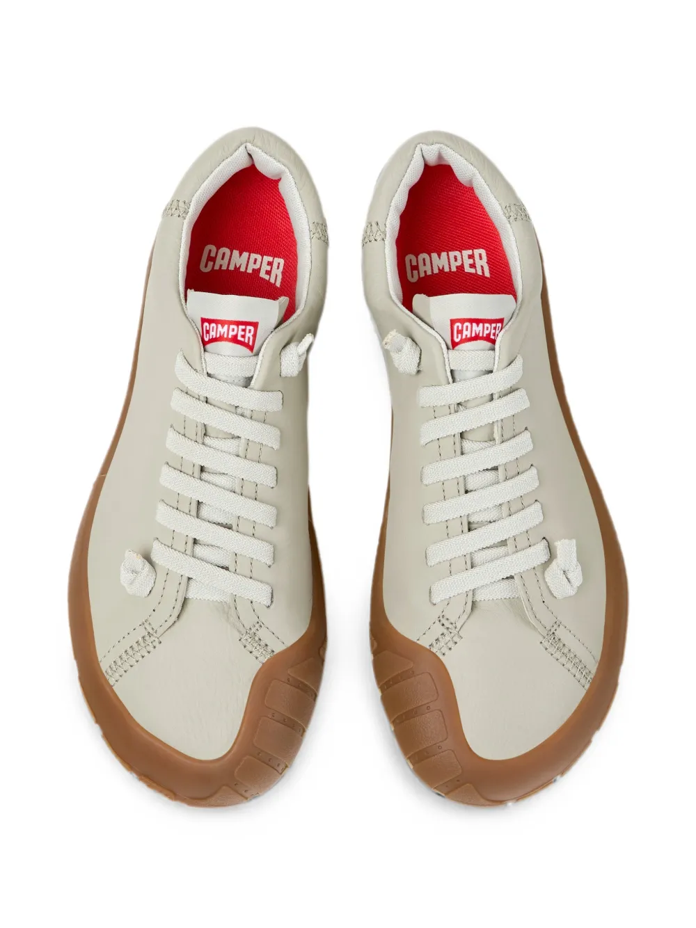 Camper Peu Path+ leather sneakers Beige