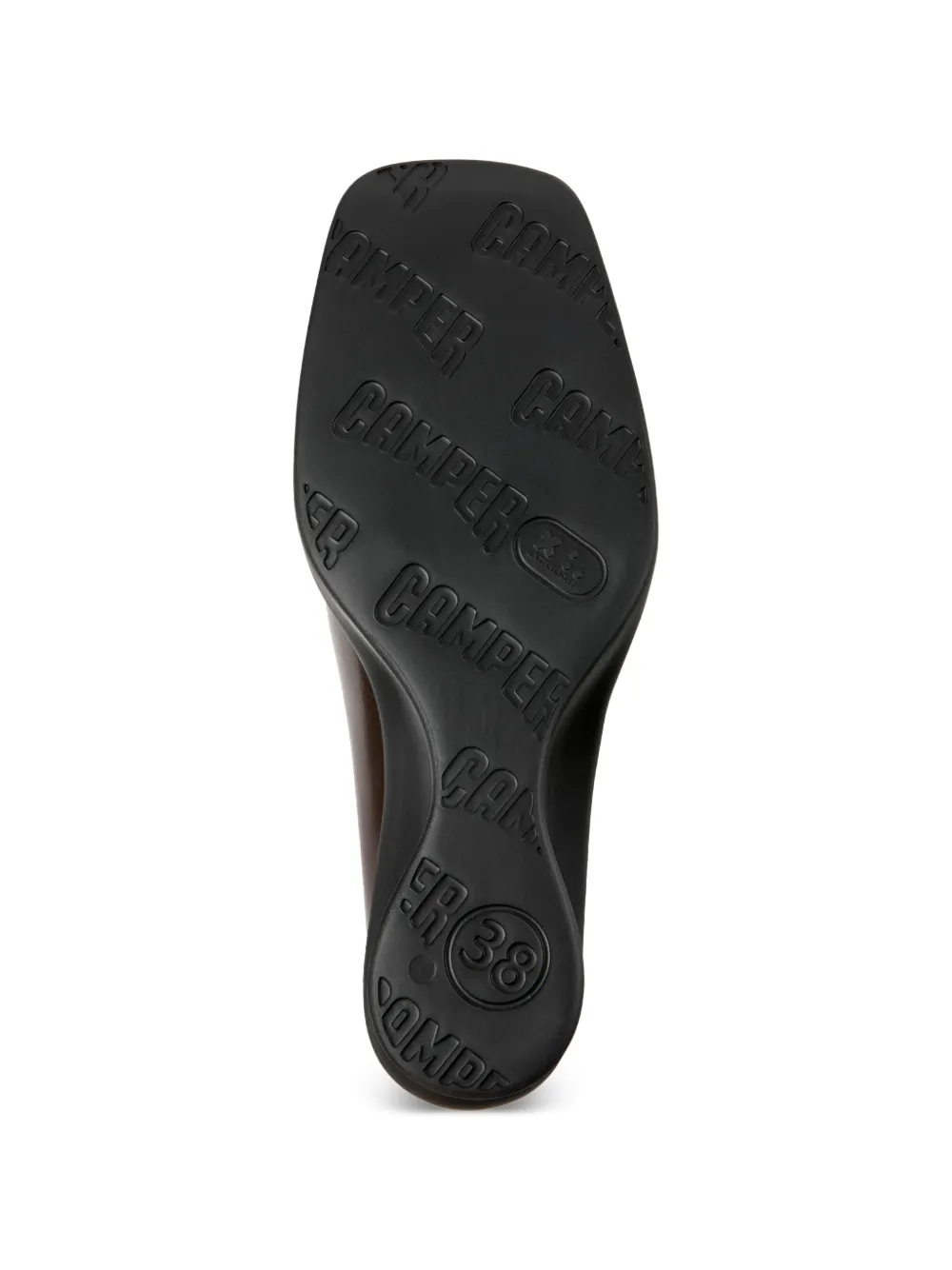Camper Louise leather mules Bruin