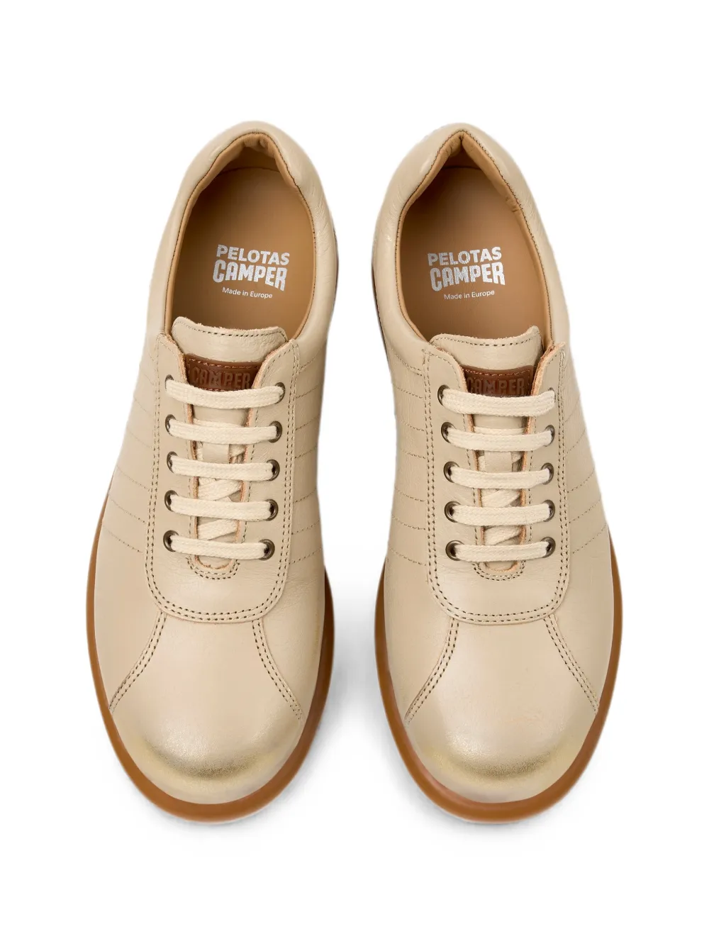 Camper Pelotas Ariel leren sneakers Beige
