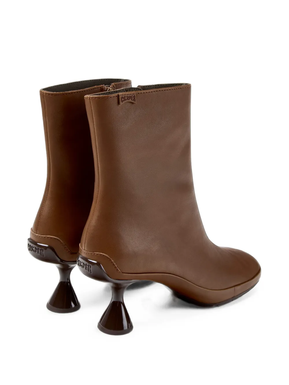 Camper Right Left leather ankle boots Bruin