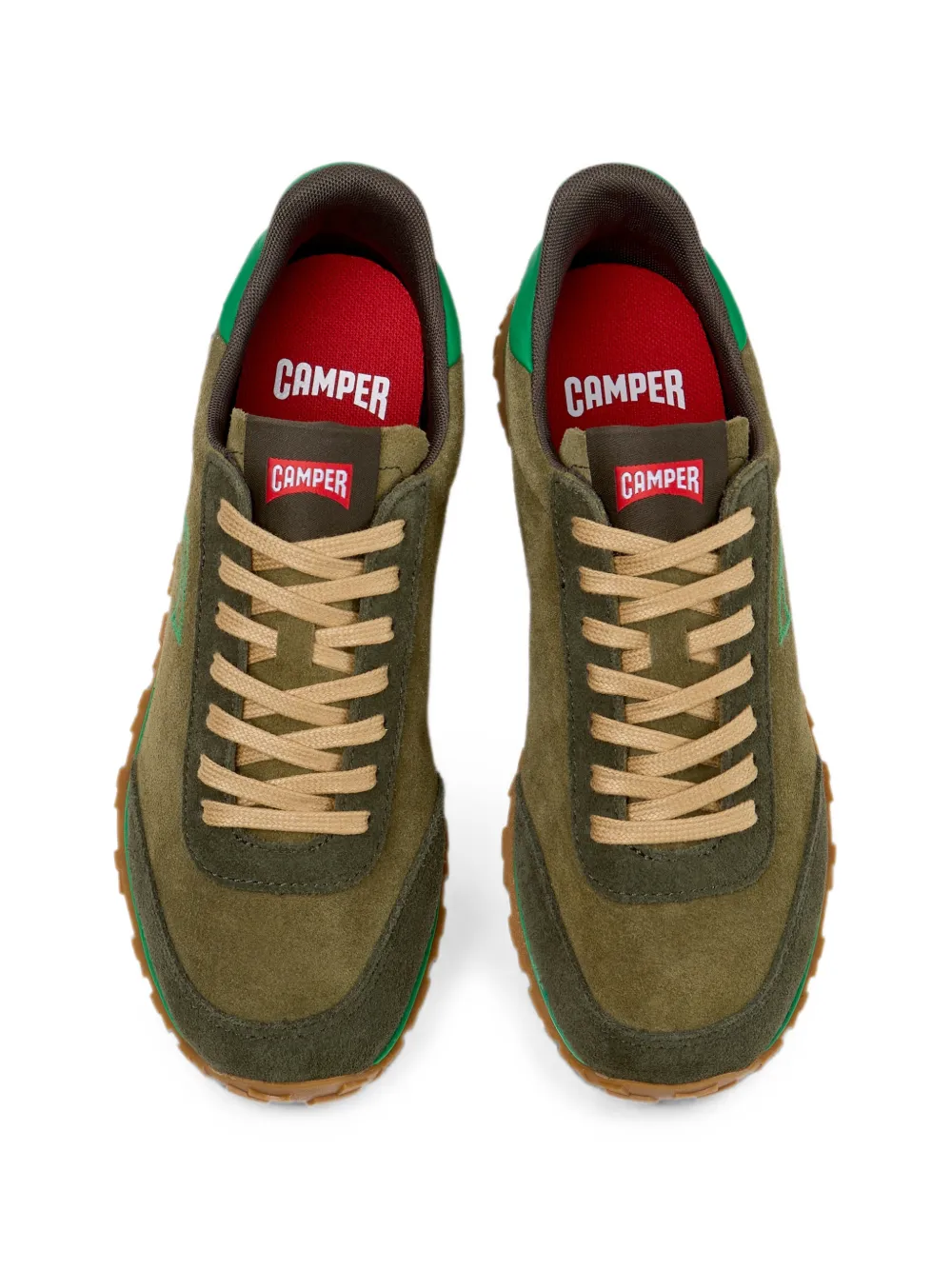 Camper Drift Walk suede sneakers Groen