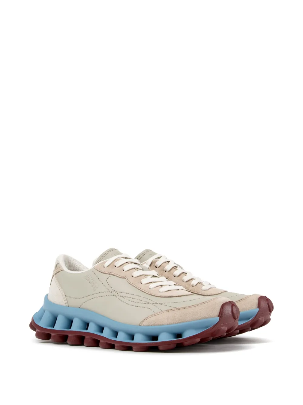 Camper x Sunnei Pelotissima leather sneakers Beige