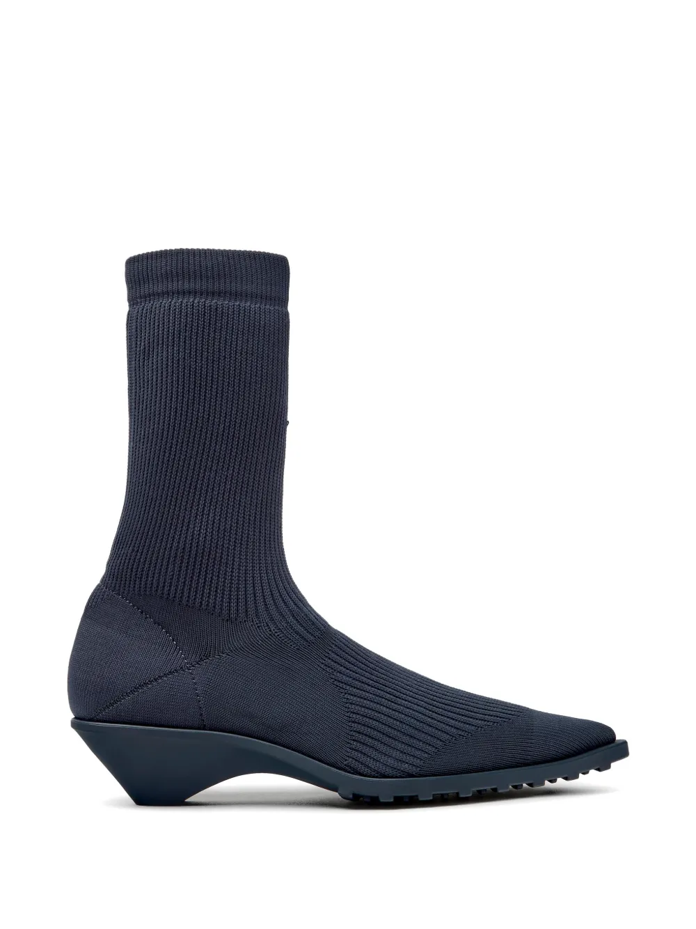 Camper Anna enkellaarzen met puntige neus Blauw