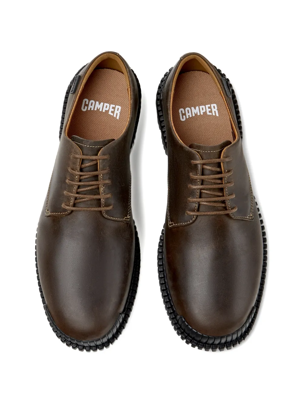 Camper Pix leather derby shoes Bruin