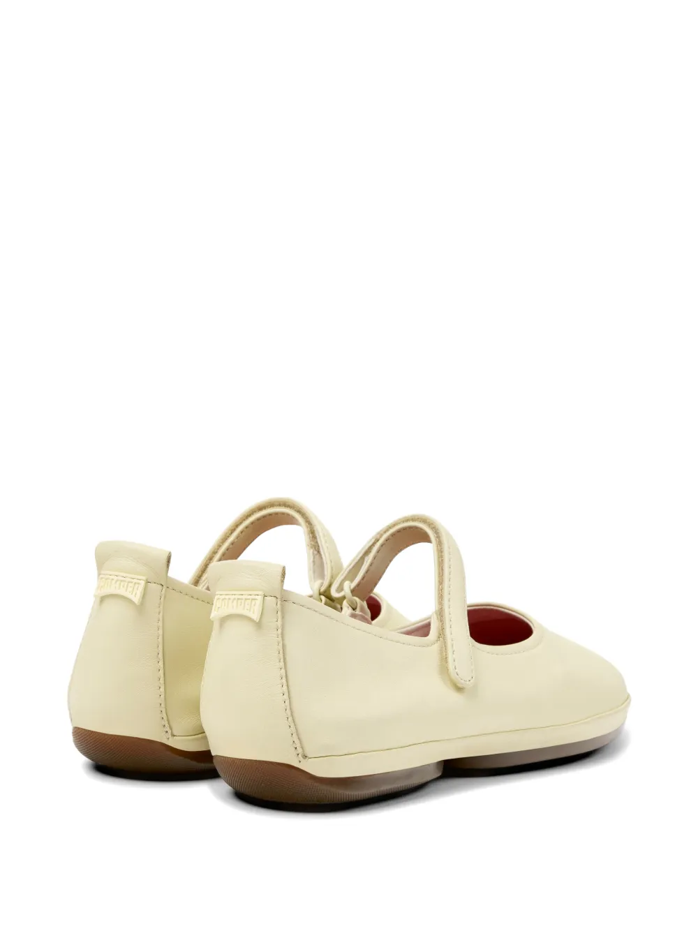 Camper Right Nina touch-strap ballet flats Beige