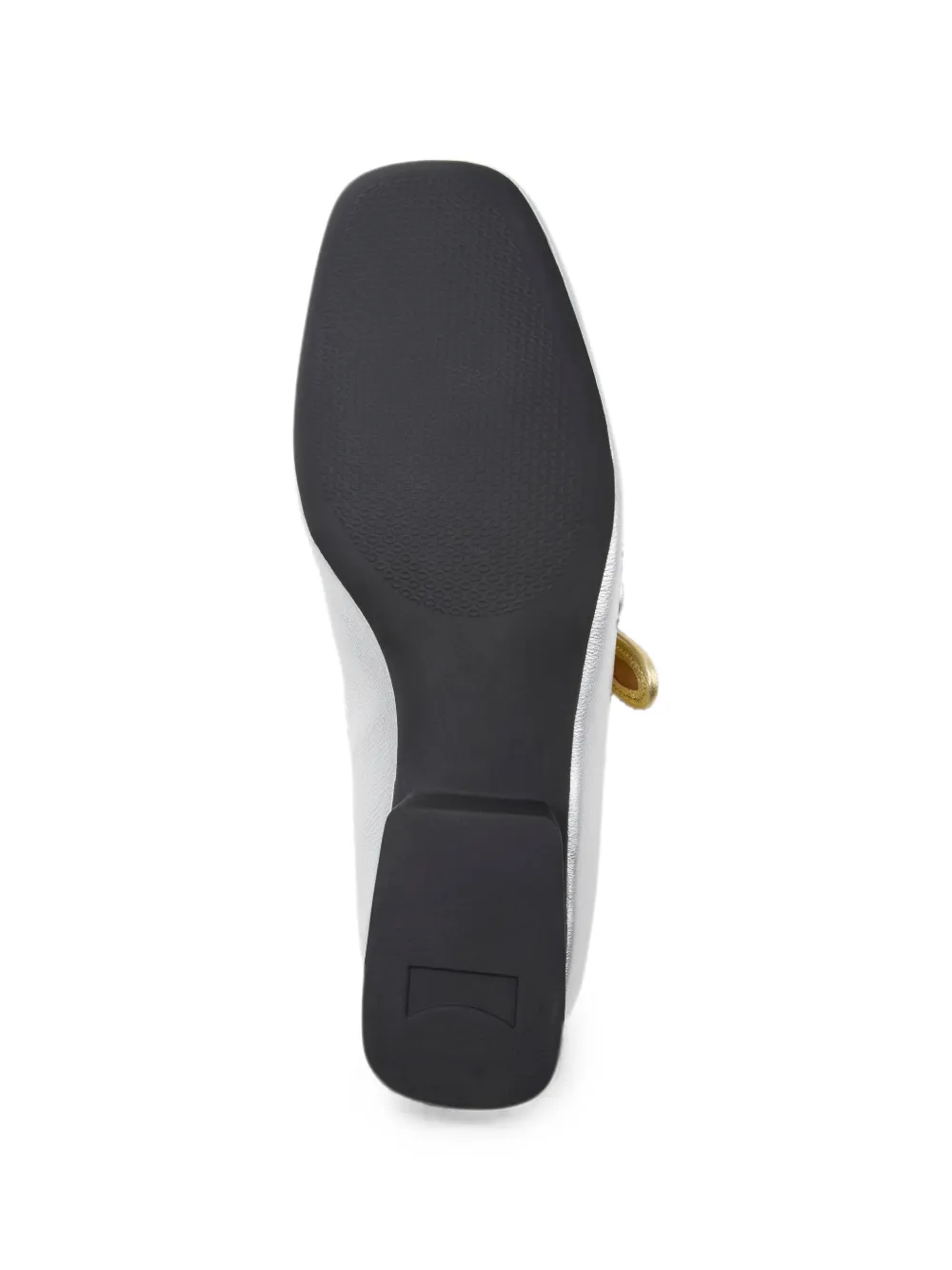 Camper Casi Myra ballerina's met gespsluiting Zilver