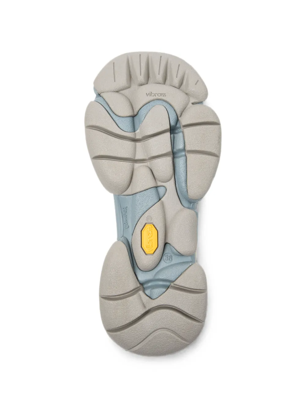 Camper Karst 2 Twins sneakers Geel