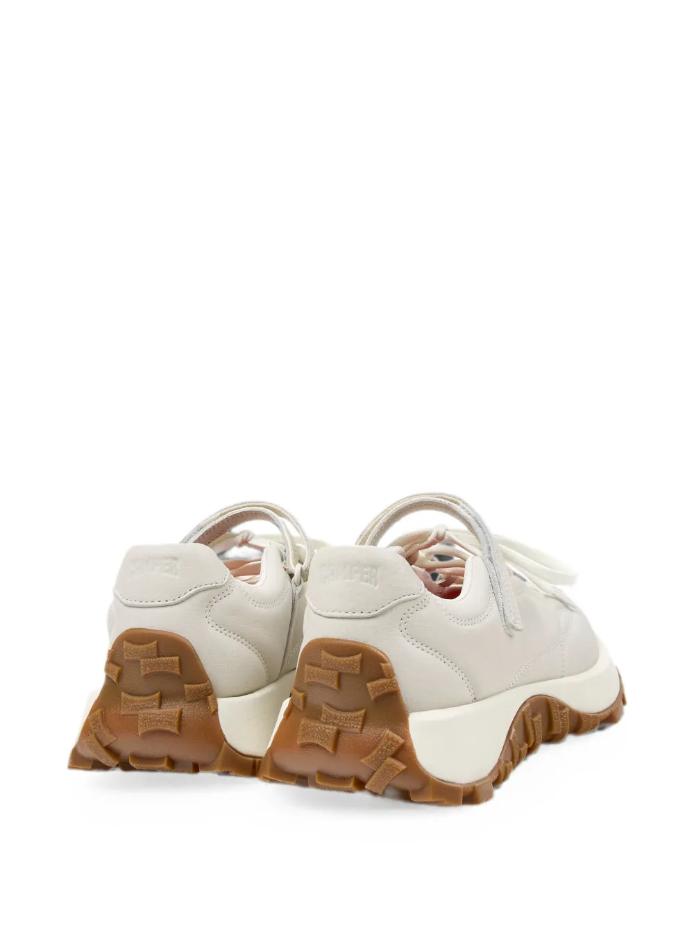 Camper Drift Trail leren sneakers Beige