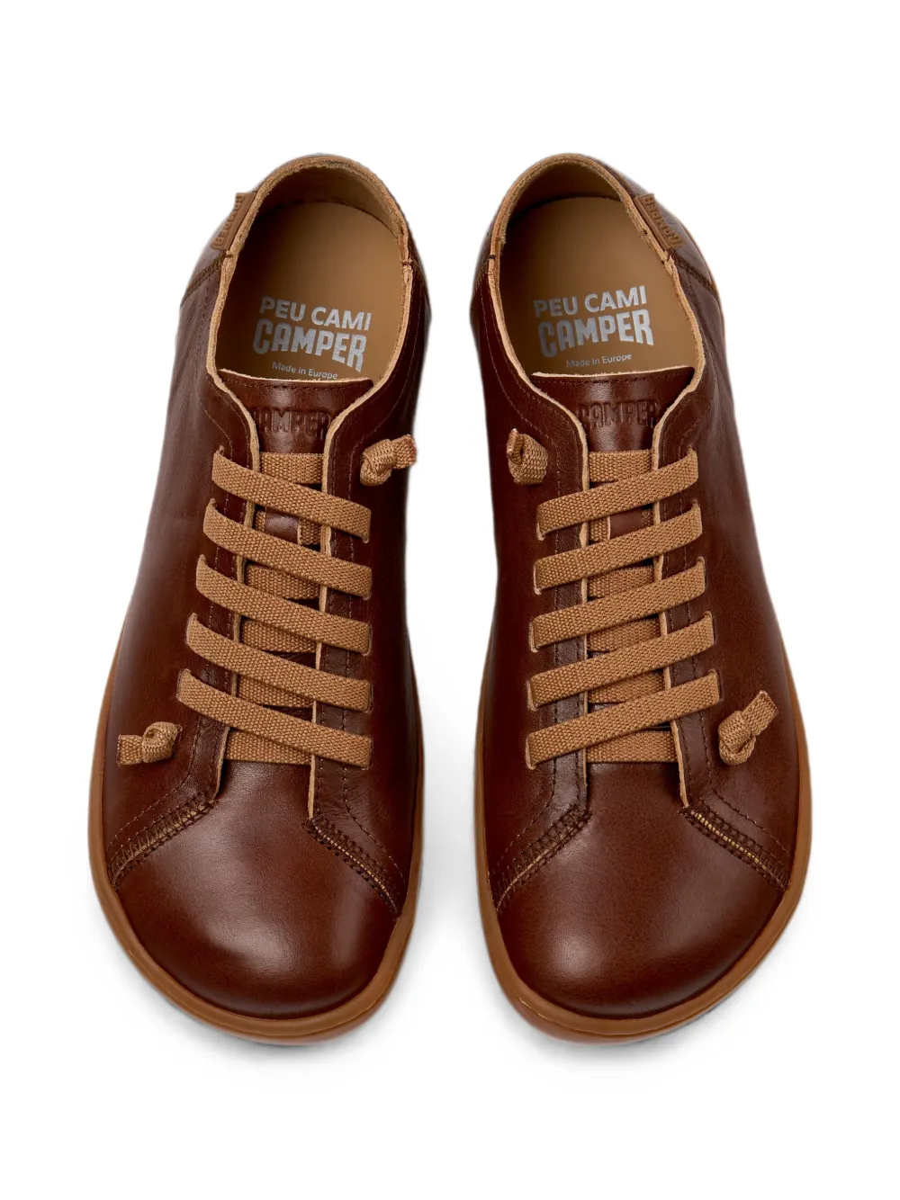 Camper Peu Cami leather sneakers Bruin
