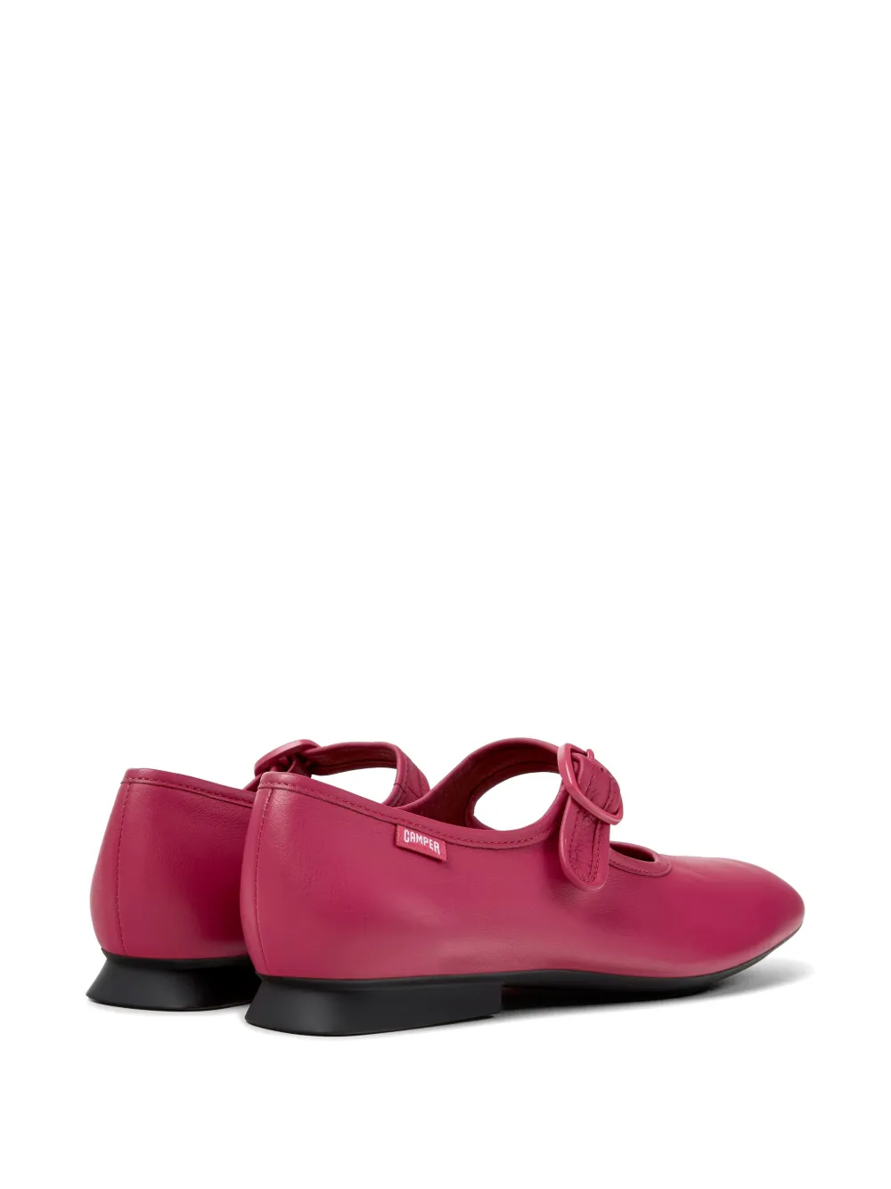 Camper Casi Myra leather ballet flats Roze