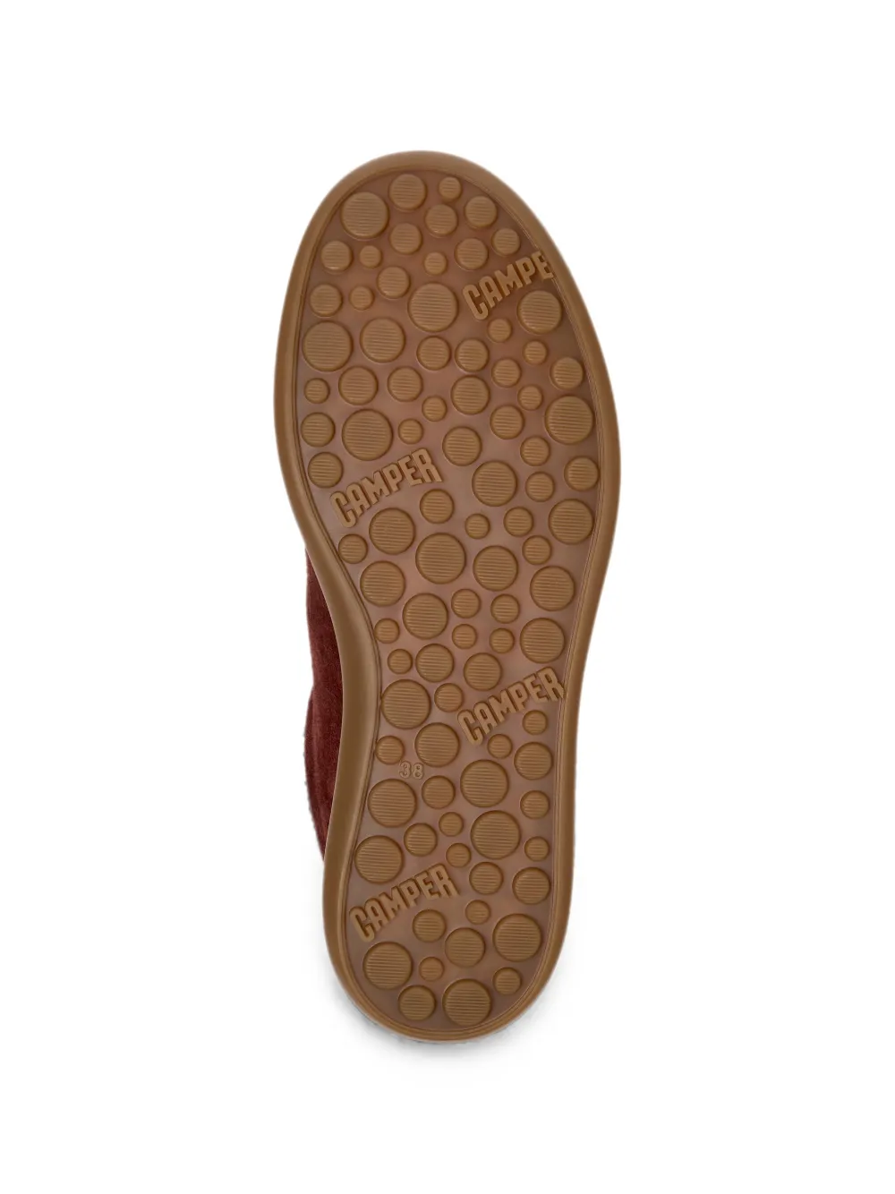 Camper Pelotas Soller nubuck leather sneakers Rood
