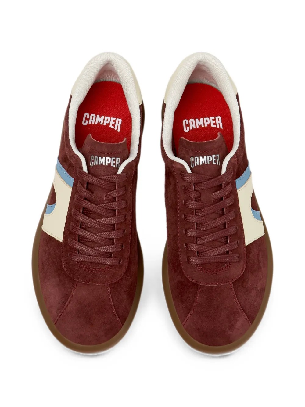 Camper Pelotas Soller nubuck leather sneakers Rood