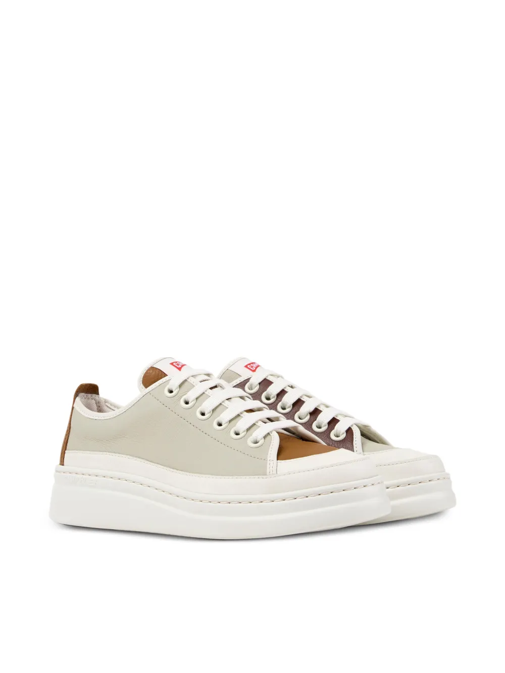 Camper Runner Up Twins leather sneakers Beige