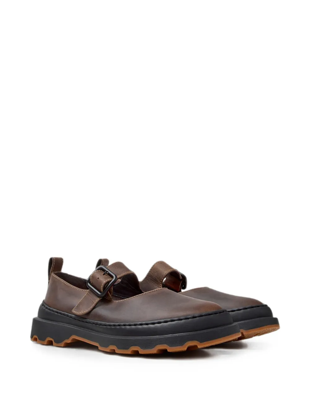 Camper Brutus+ buckle-fastening ballet flats Bruin