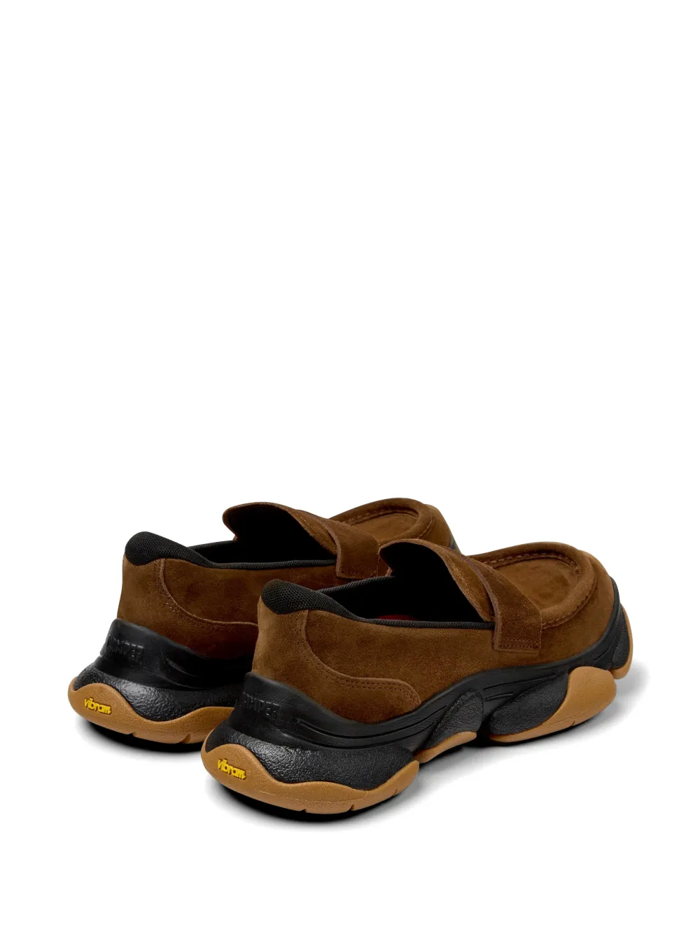 Camper Karst suède loafers Bruin