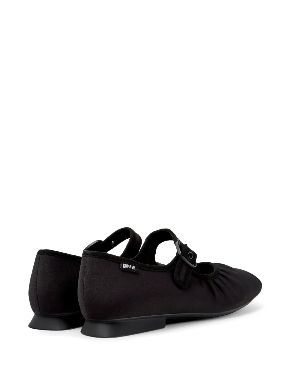 Camper Casi Myra buckle-fastening ballet flats Zwart