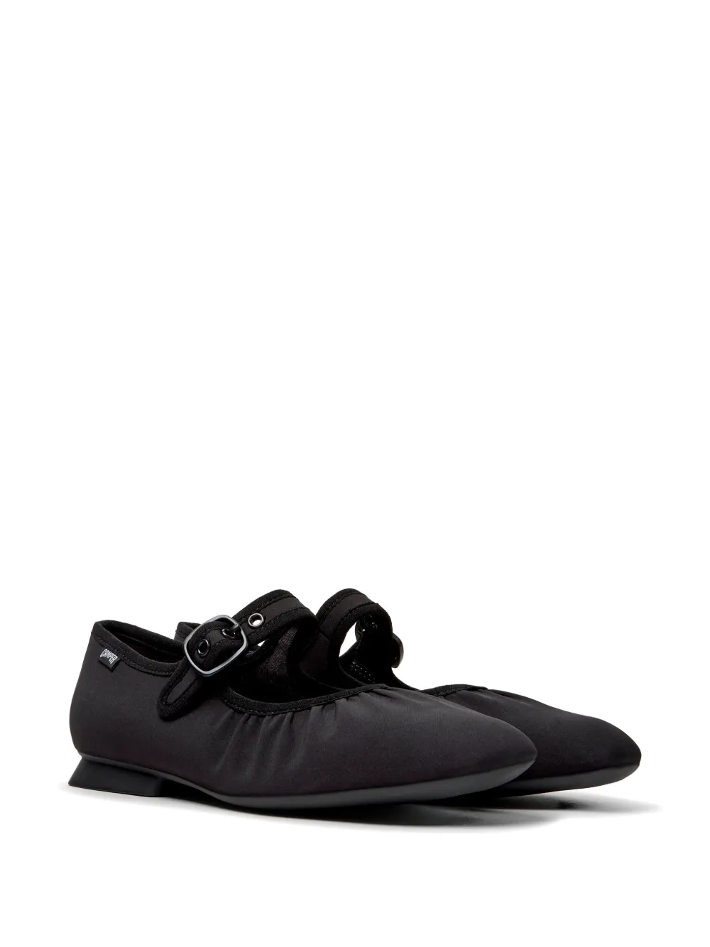 Camper Casi Myra buckle-fastening ballet flats Zwart