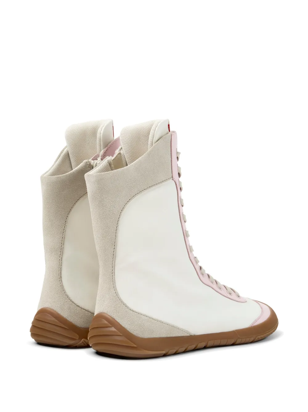 Camper Peu Path+ lace-up ankle boots Beige