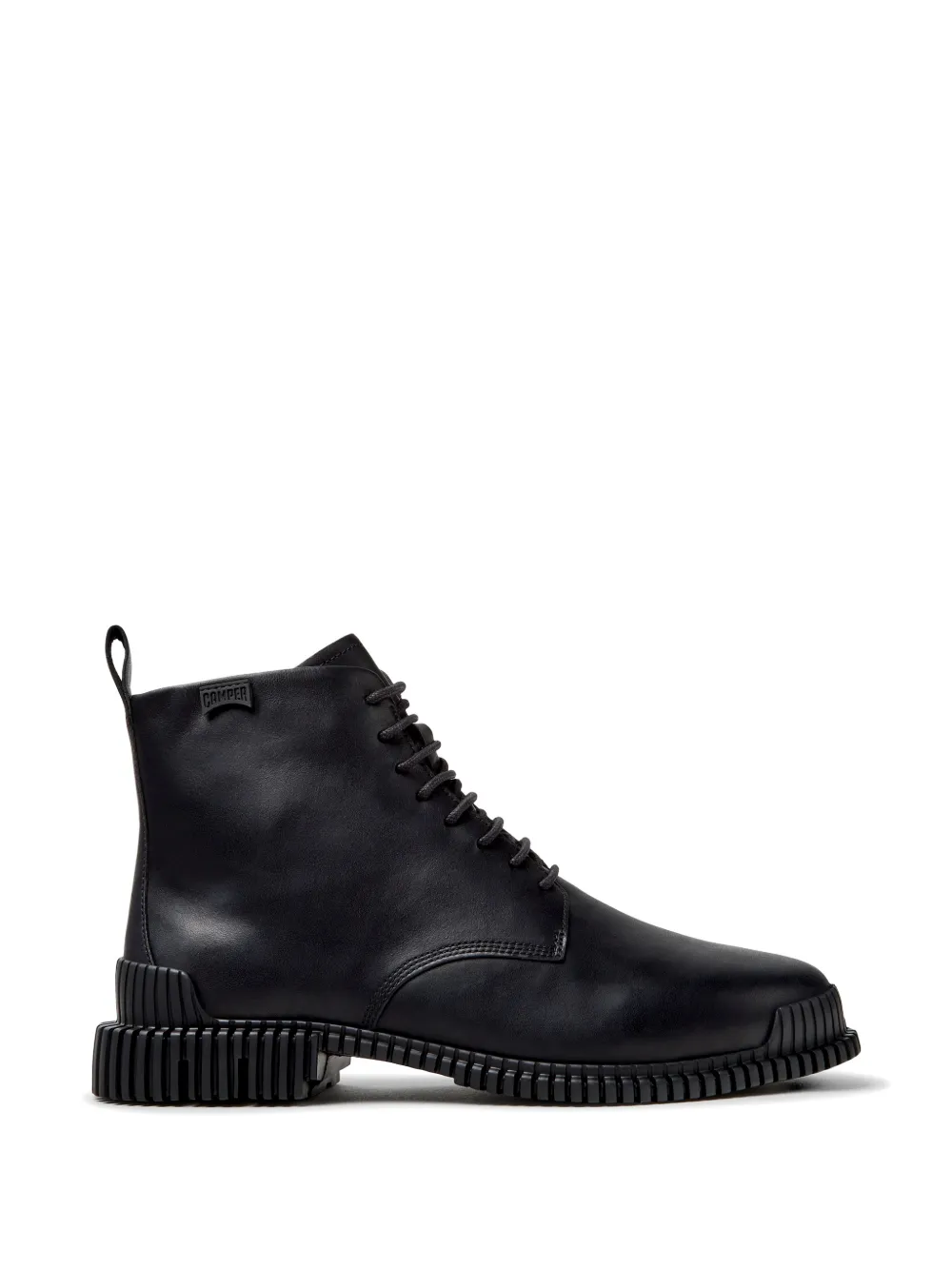 Camper Pix lace-up ankle boots Zwart