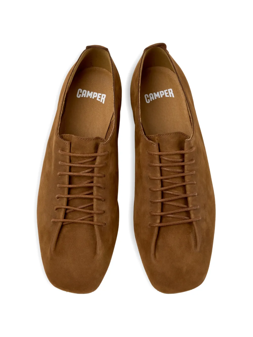 Camper Casi Myra lace-up ballet flats Bruin