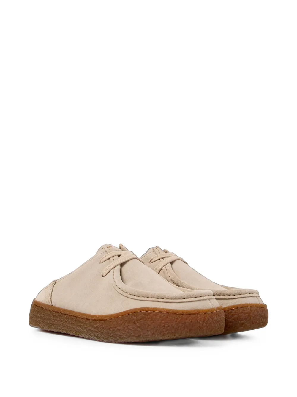 Camper Peu Terreno suede mules Beige
