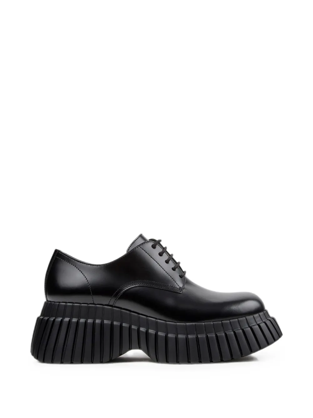 Camper Pix Bcn Platform Derby Shoes In Black