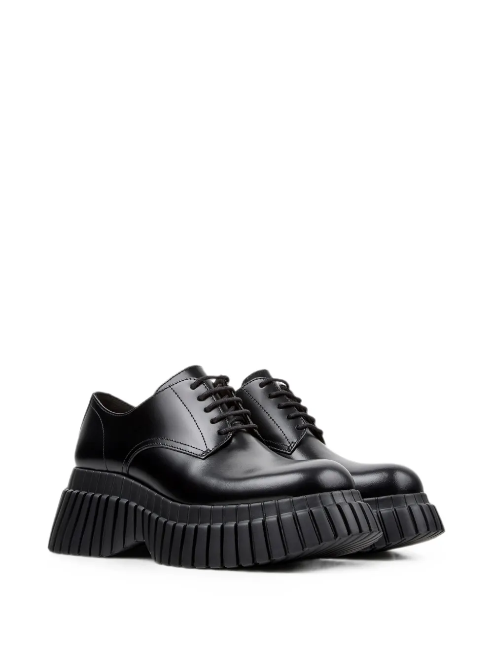 Camper Pix BCN derby schoenen met plateauzool Zwart