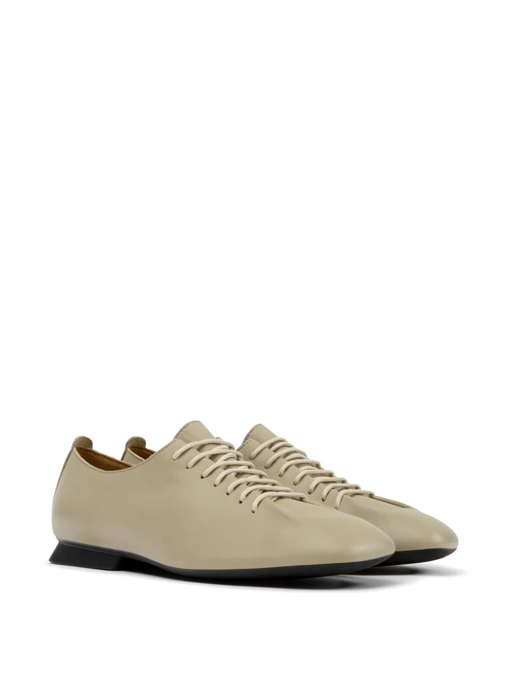 Camper Casi Myra lace-up ballet flats Beige