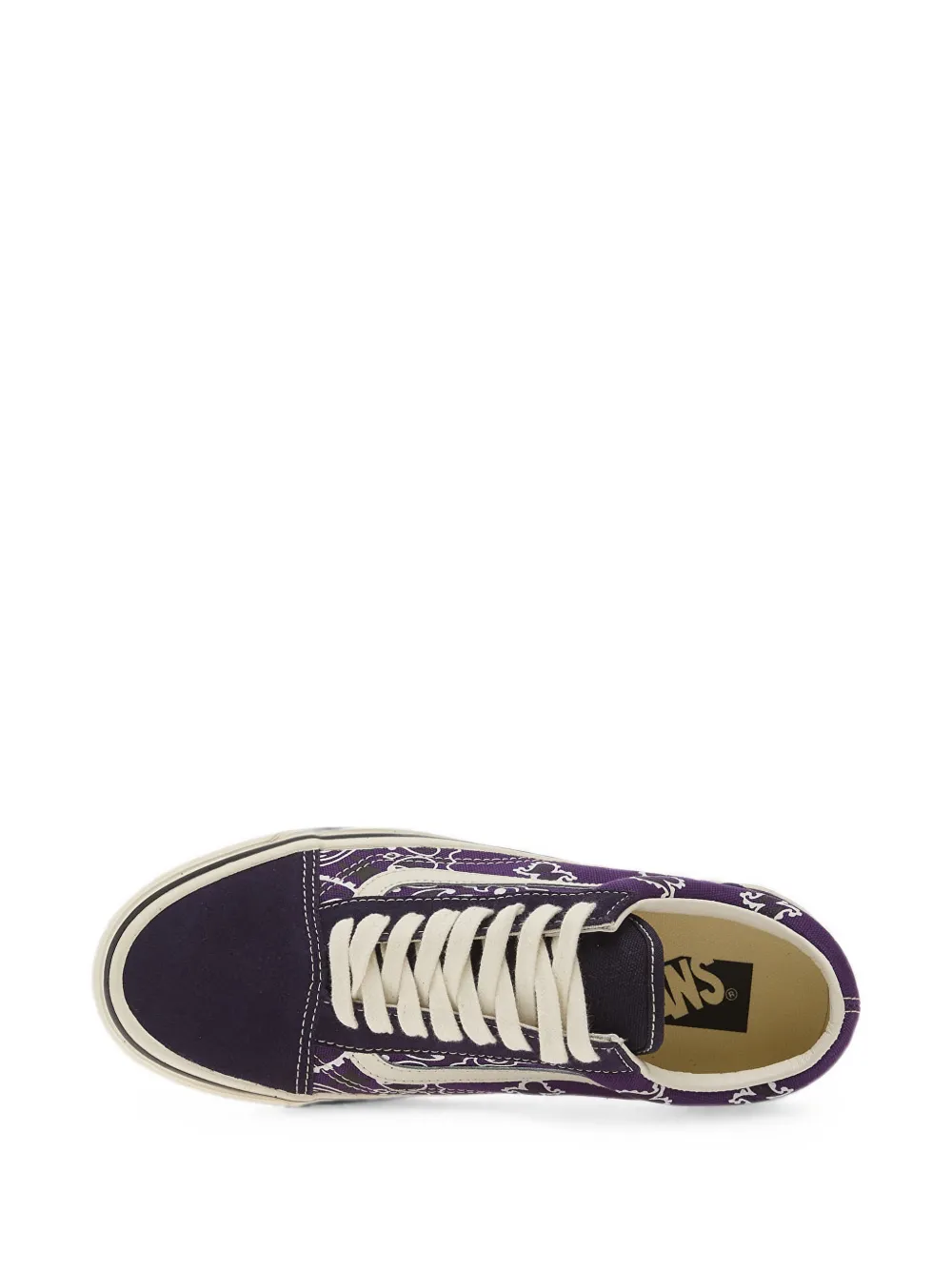 Vans Old Skool sneakers met paisley-print Paars