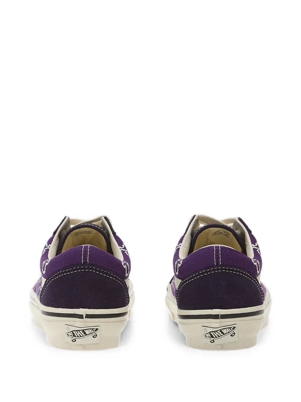 Vans Old Skool sneakers met paisley-print Paars