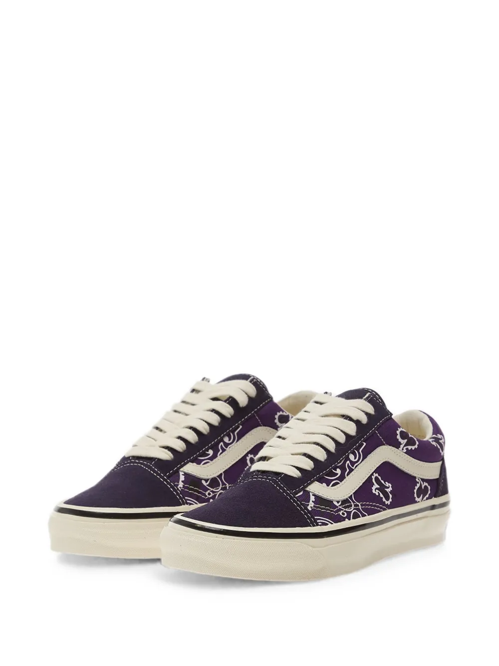 Vans Old Skool sneakers met paisley-print Paars