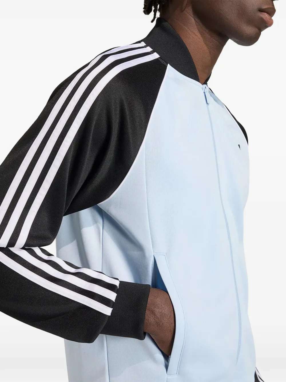 adidas Trainingstop met zijstreep Blauw