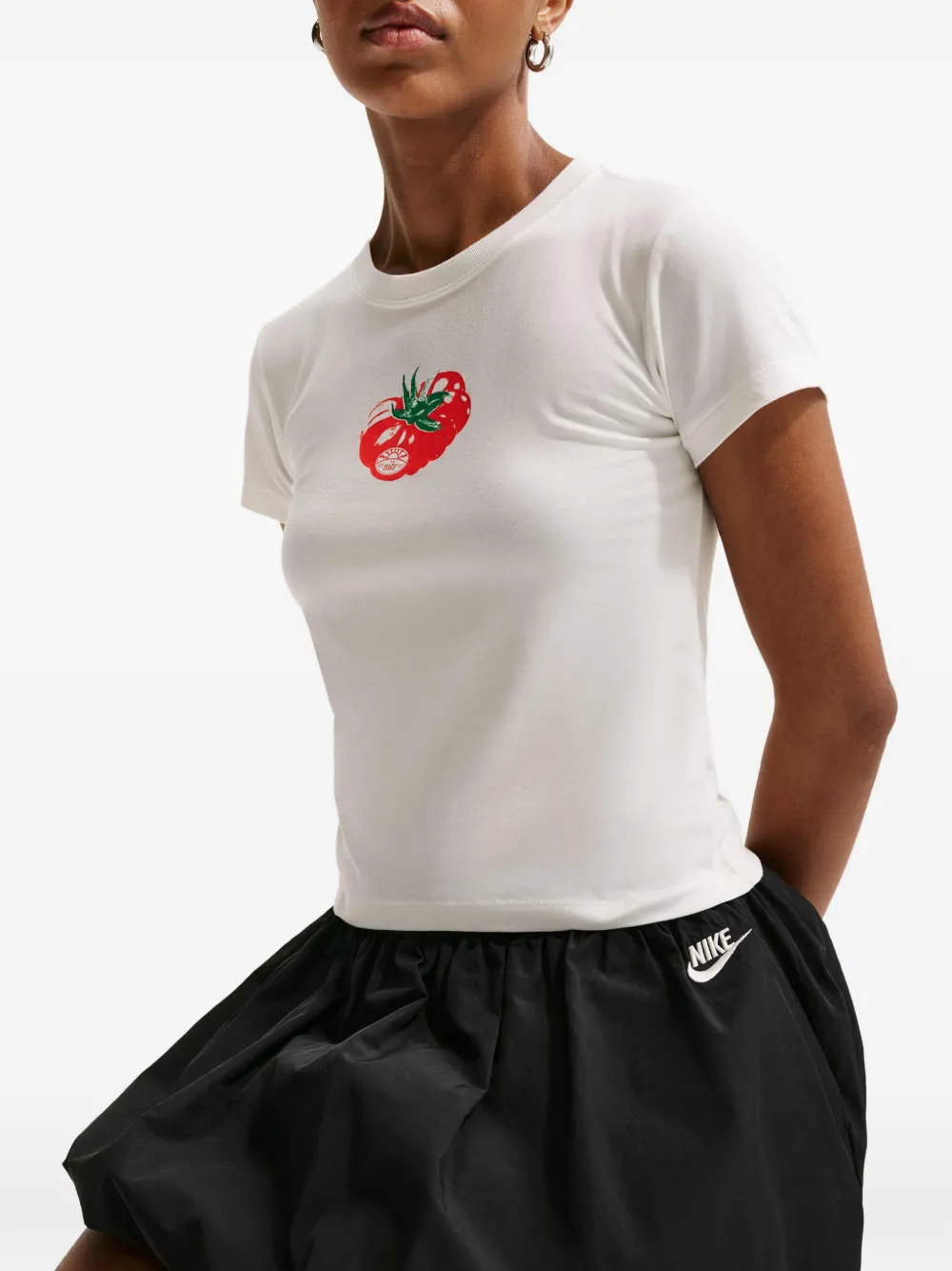 Nike T-shirt met grafische print Wit