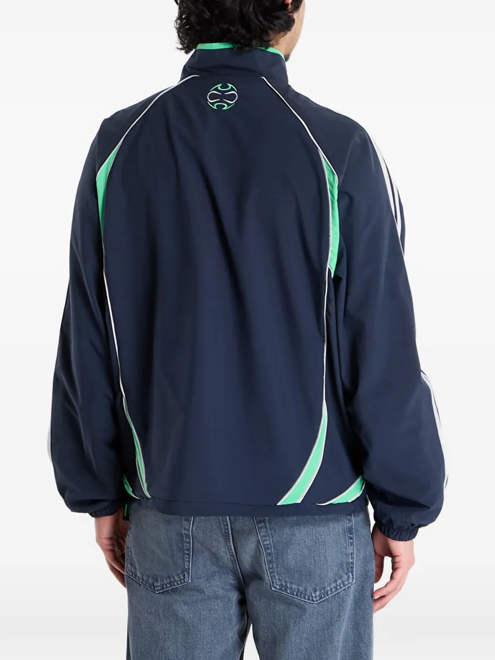adidas Teamgeist trui met halve rits Blauw