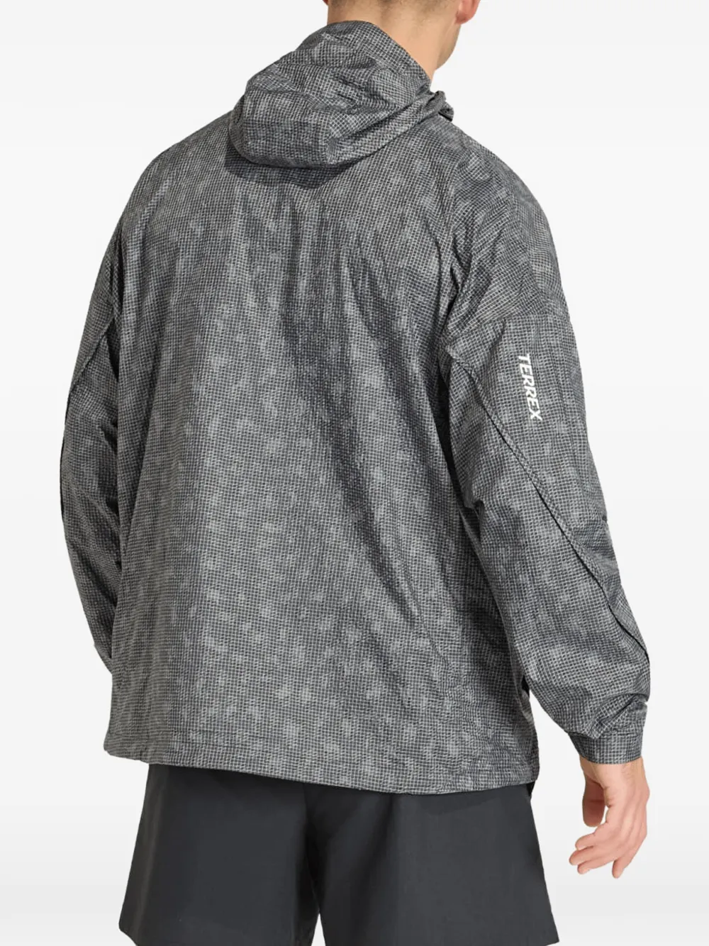 adidas Terrex Xploric Clima365 windjack met print Grijs