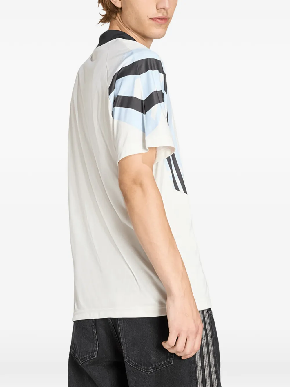 adidas Santiago AOP Infill T-shirt Wit