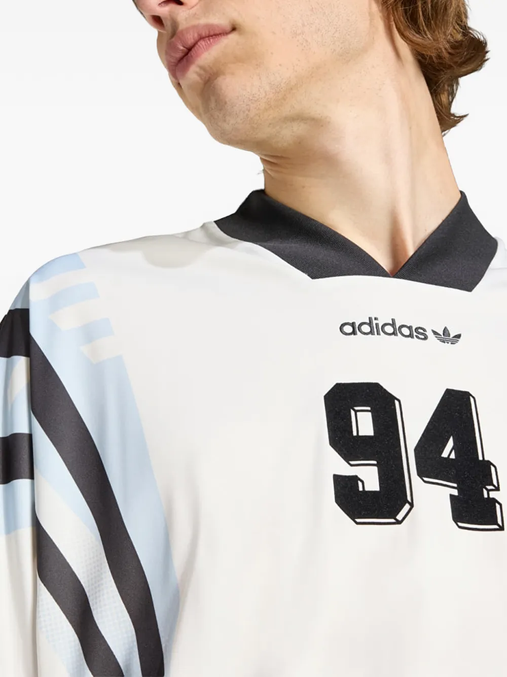 adidas Santiago AOP Infill T-shirt Wit