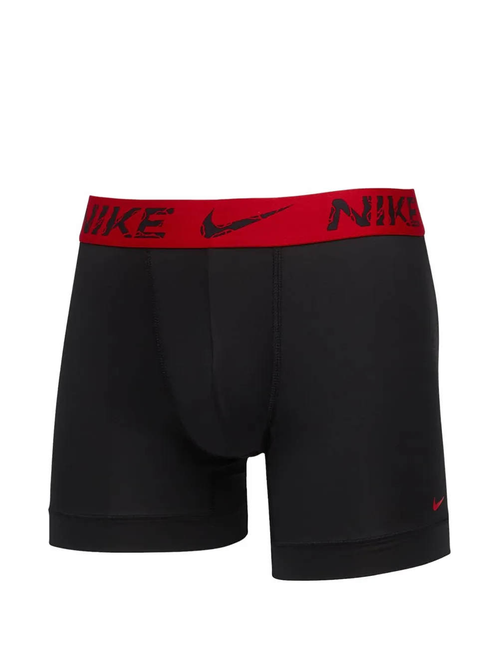 Nike Drie boxershorts met logoband Rood
