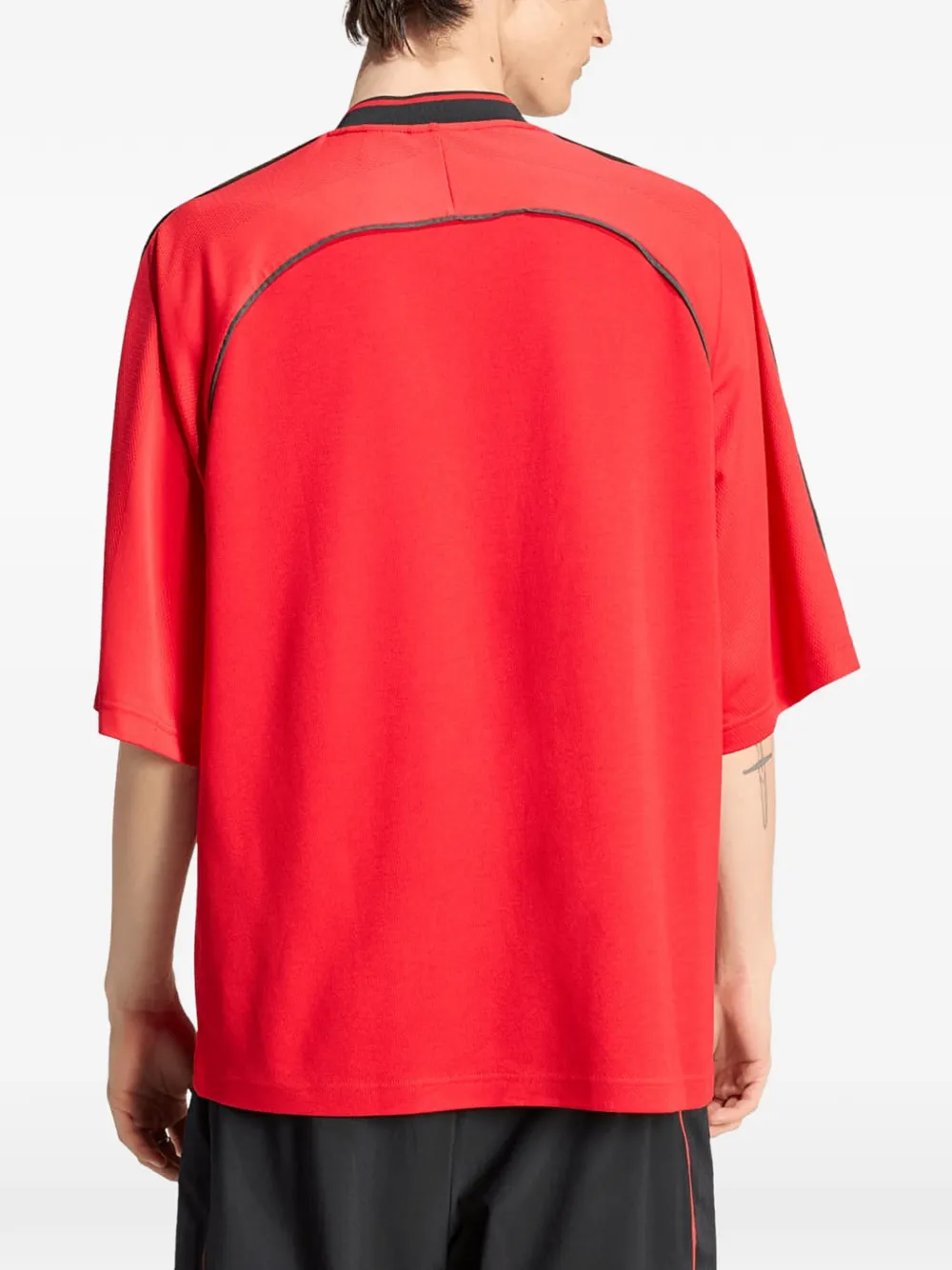 adidas T-shirt met geborduurd logo Rood