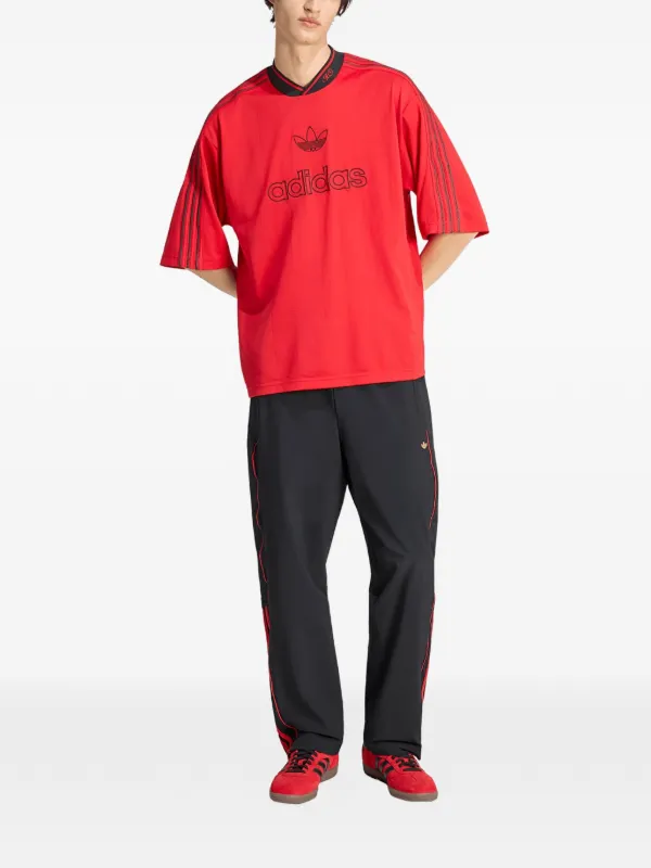 Adidas オーバーサイズ Tシャツ | レッド | FARFETCH JP