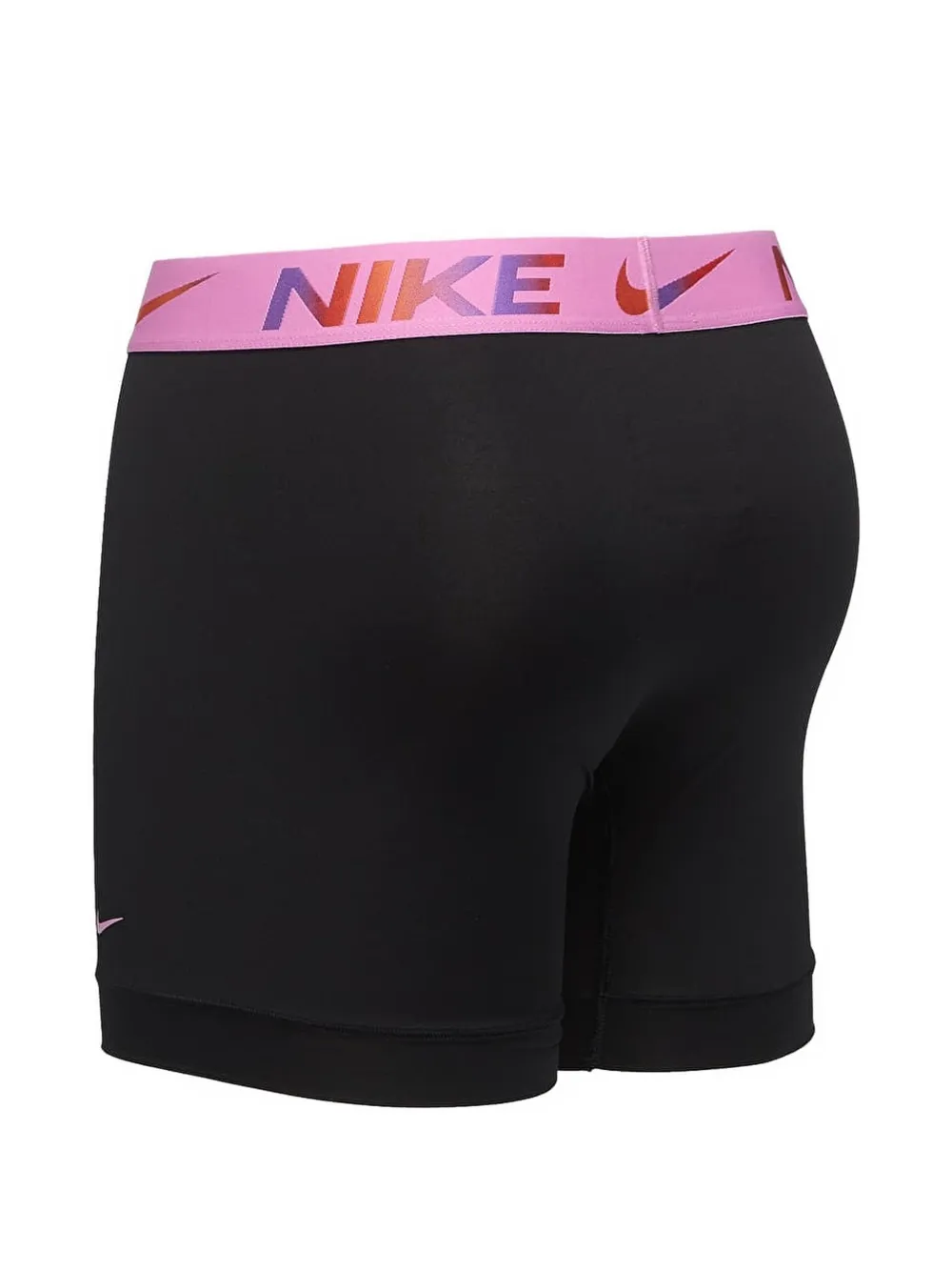 Nike logo-waistband boxer briefs Zwart