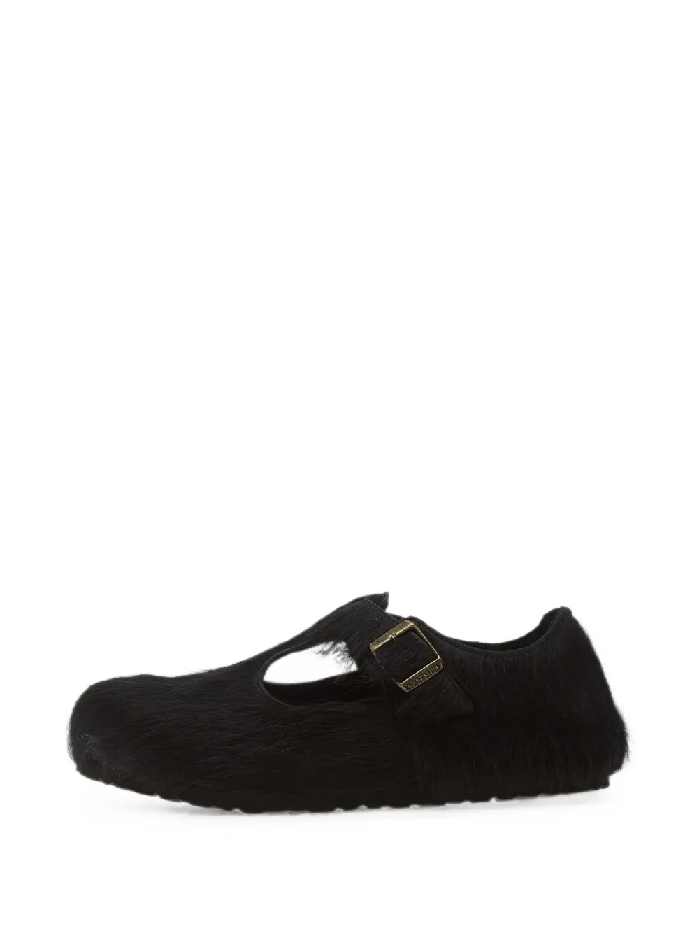 Birkenstock Paris The Rebel faux-fur slippers - Nero