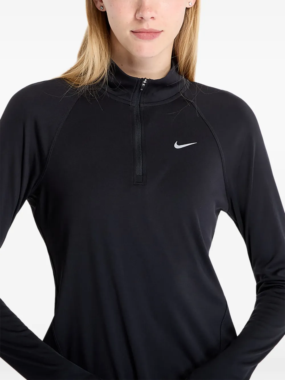 Nike Tempo hardlooptop Zwart