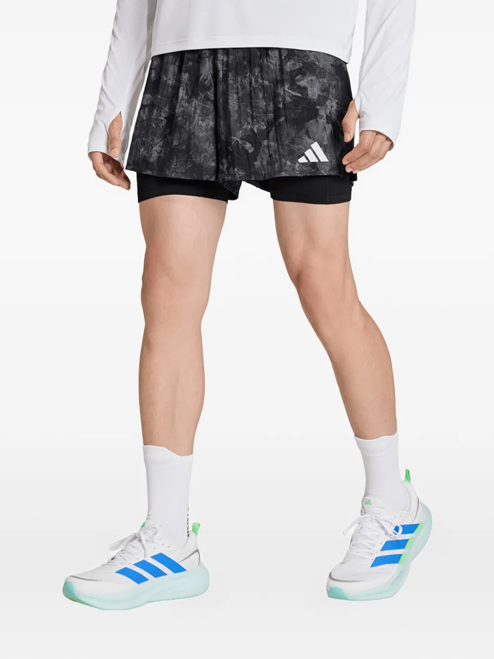 adidas Adi365 spray-dye shorts - Nero